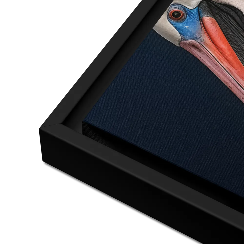 Majestic Pelican Portrait