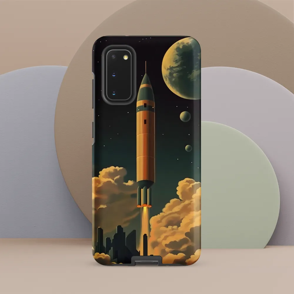 Journey Through the Cosmic Frontier | Phone Case |  S20 | Tough Case | Matte