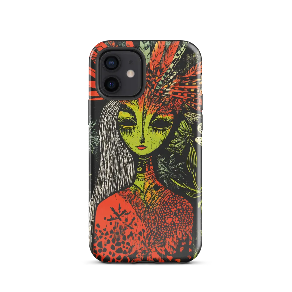Mystical Flora: A Surreal Portrait