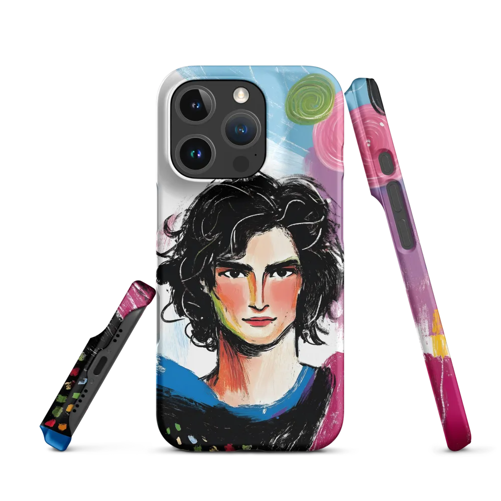 Vibrant Portrait of Youth | Phone Case |  16 Pro | Snap Case | Matte