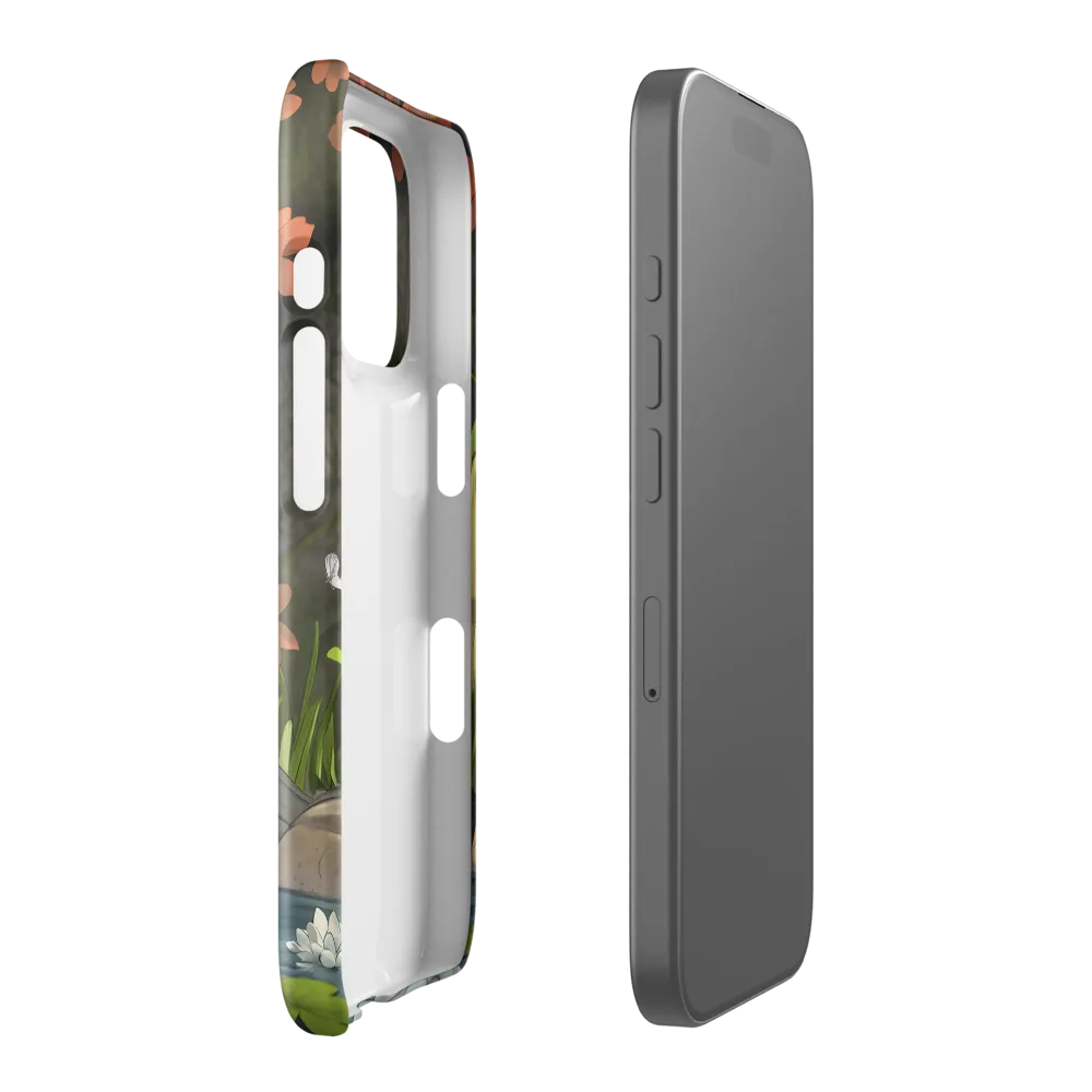 Tranquility by the Waterside | Phone Case |  16 Pro | Snap Case | Glossy