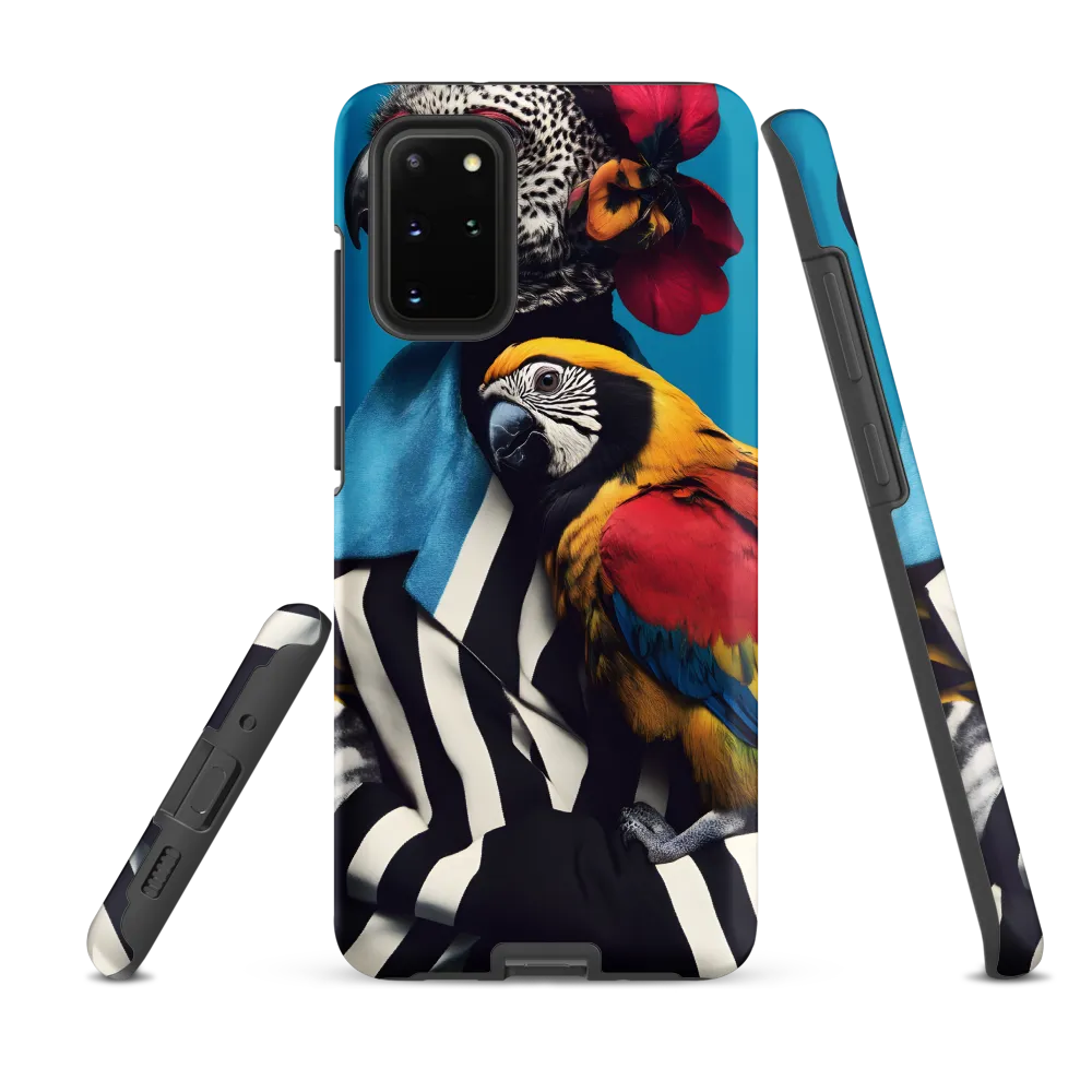Vibrant Fusion of Flora and Fauna
