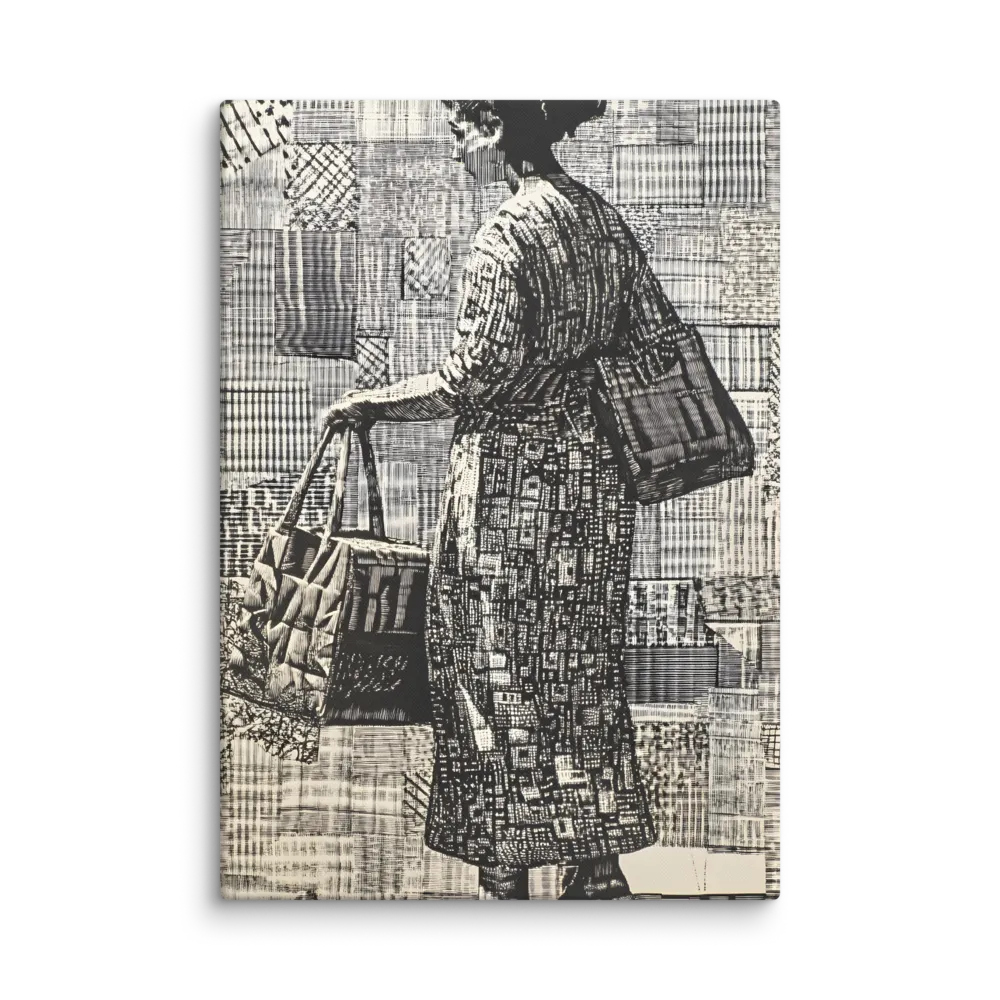 Urban Reflections: A Shopping Narrative | Canvas | 28″×40″