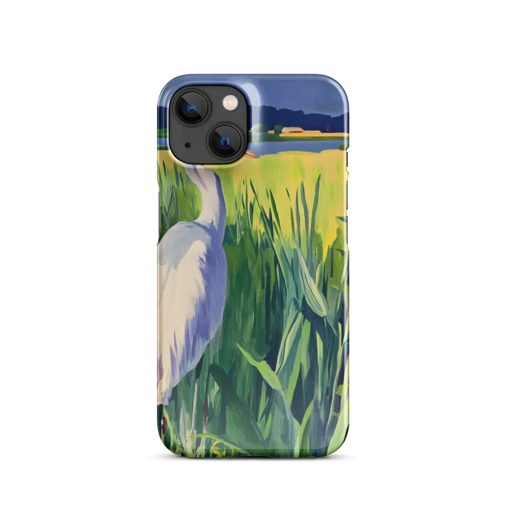 Graceful Presence: The Heron in the Meadow