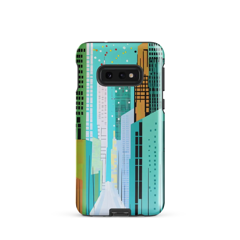 Urban Symphony in Turquoise