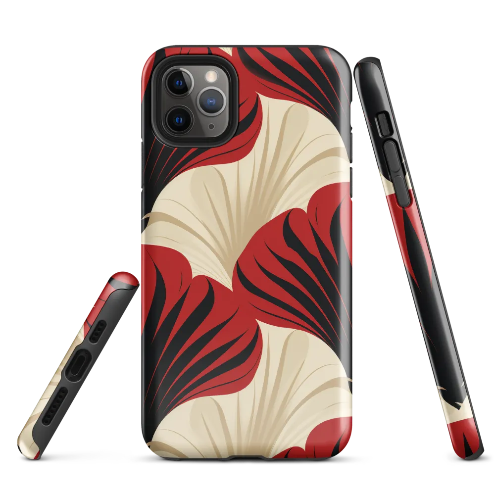 Elegance in Bloom: An Art Deco Floral Reverie | Phone Case |  11 Pro Max | Tough Case | Glossy