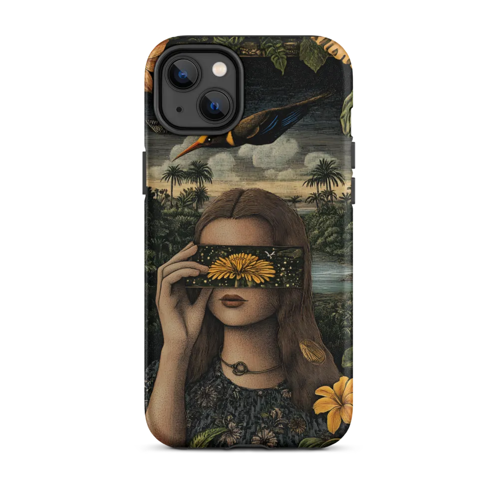 Veil of Nature: A Surreal Embrace