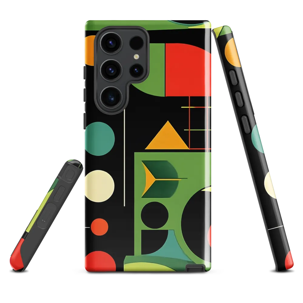 Geometric Harmony | Phone Case |  S23 Ultra | Tough Case | Glossy