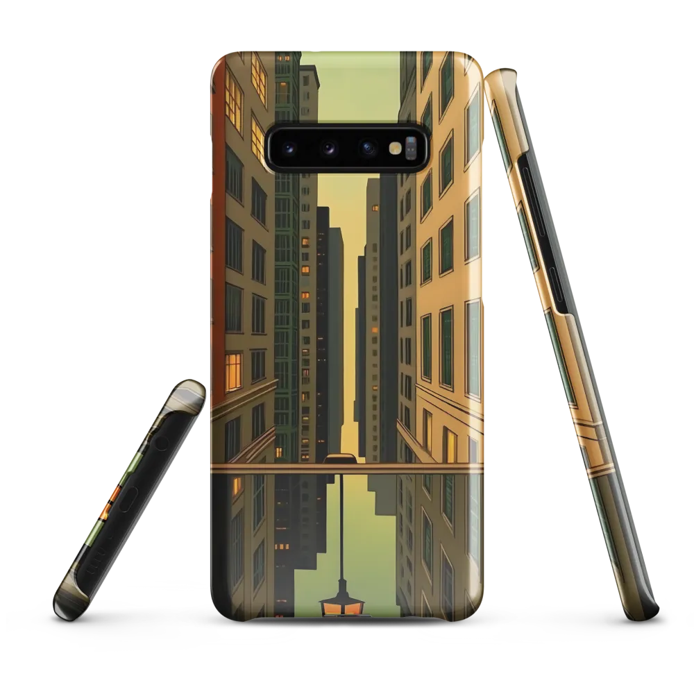 Reflections of Urban Serenity | Phone Case |  S10 Plus | Snap Case | Glossy