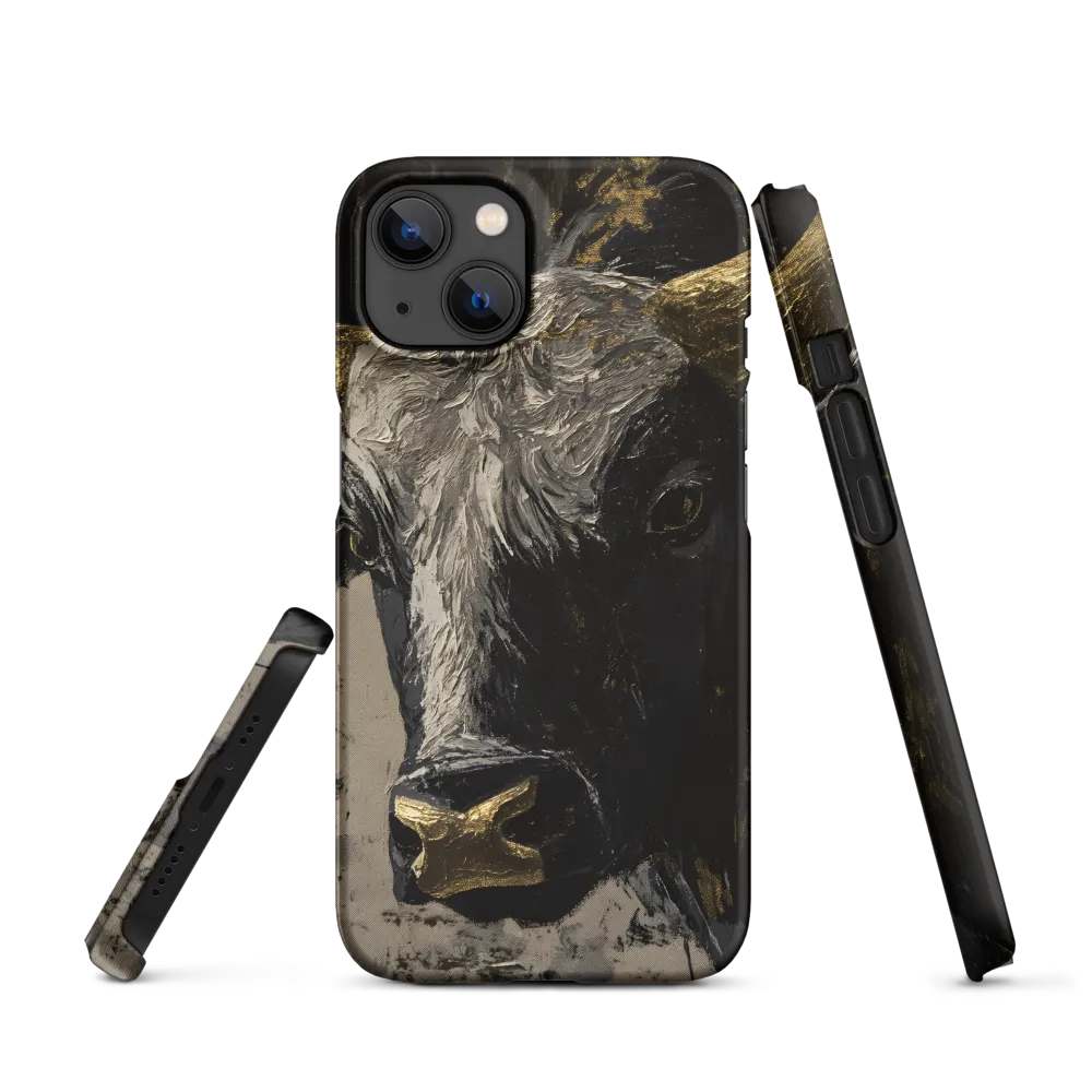Majestic Bull: The Power in Black and Gold