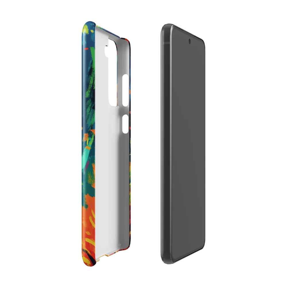 Joyful Escape into Nature | Phone Case |  S21 FE | Snap Case | Glossy
