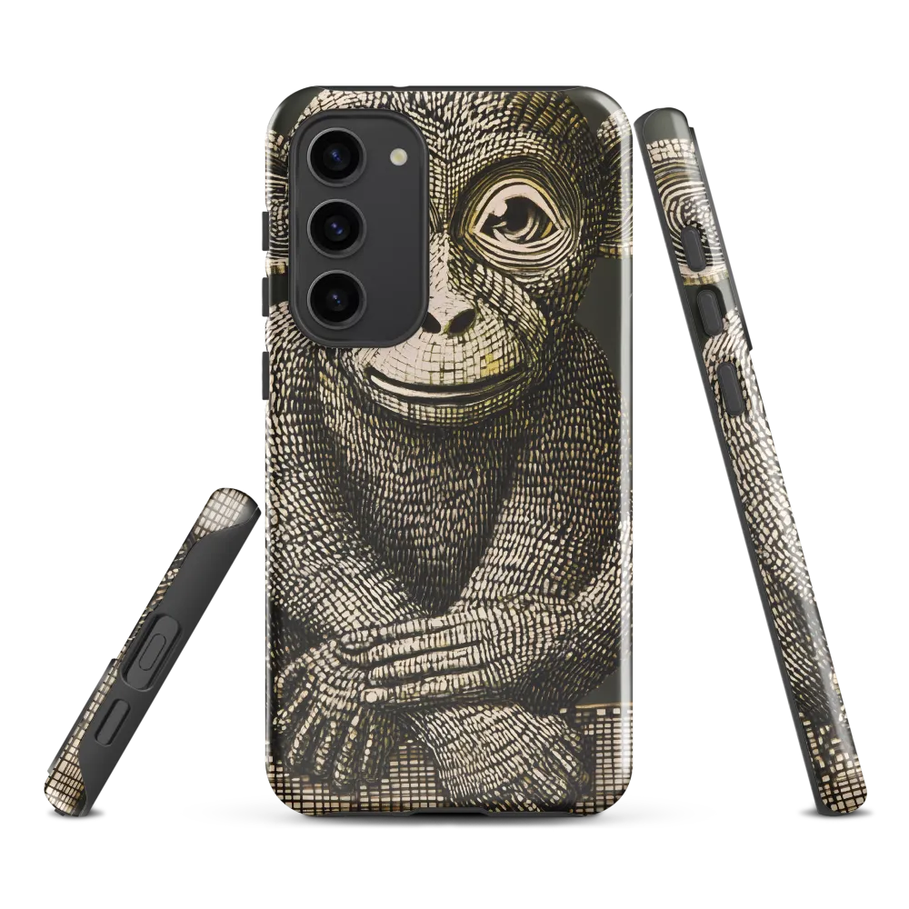 Intricate Primate Portrait