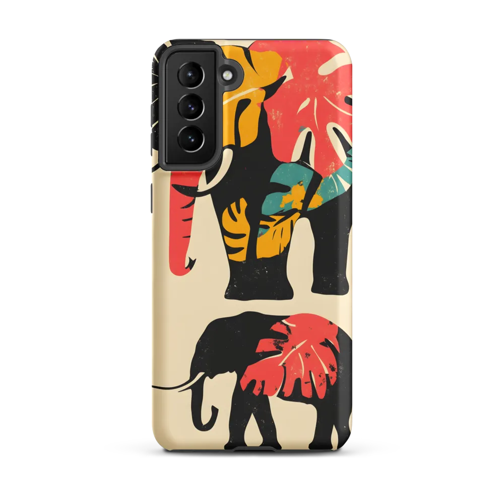 Tropical Elegance: The Elephant's Dance