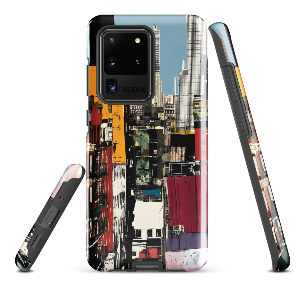 Urban Collage: A Vivid Cityscape