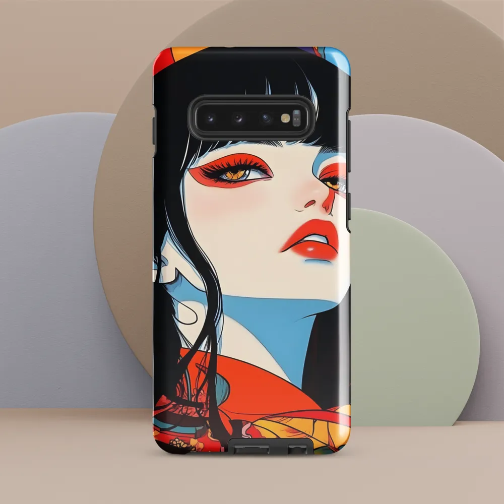 Vibrant Elegance | Phone Case |  S10 Plus | Tough Case | Glossy