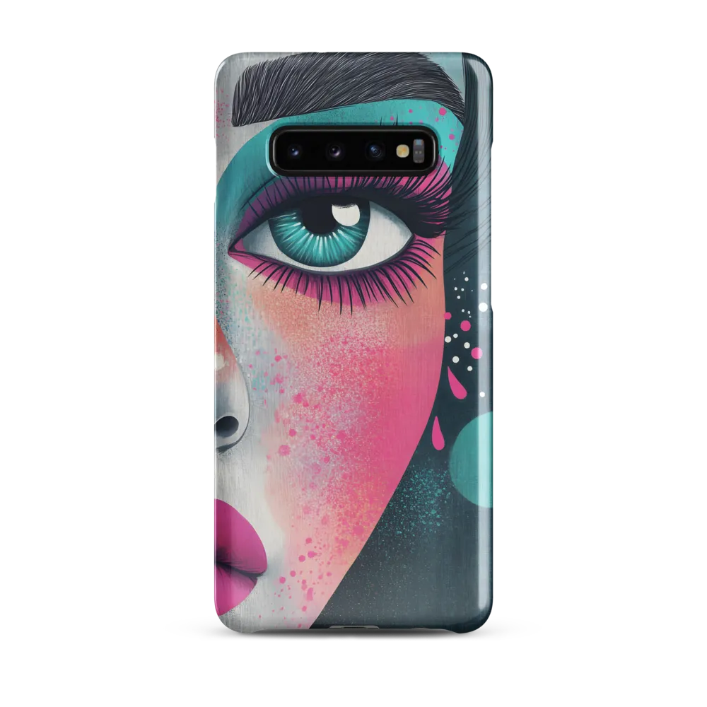 Vibrant Gaze | Phone Case |  S10 Plus | Snap Case | Glossy