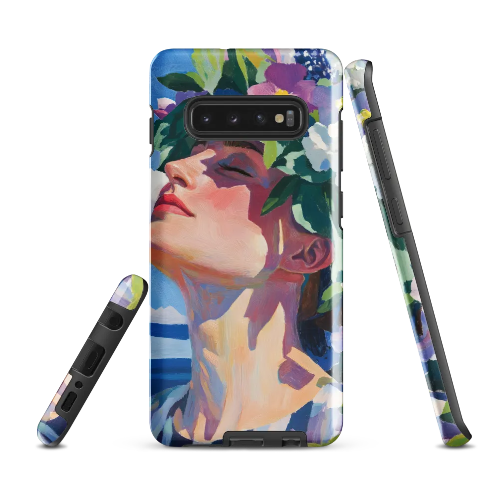 Blossom of Serenity | Phone Case |  S10 Plus | Tough Case | Glossy