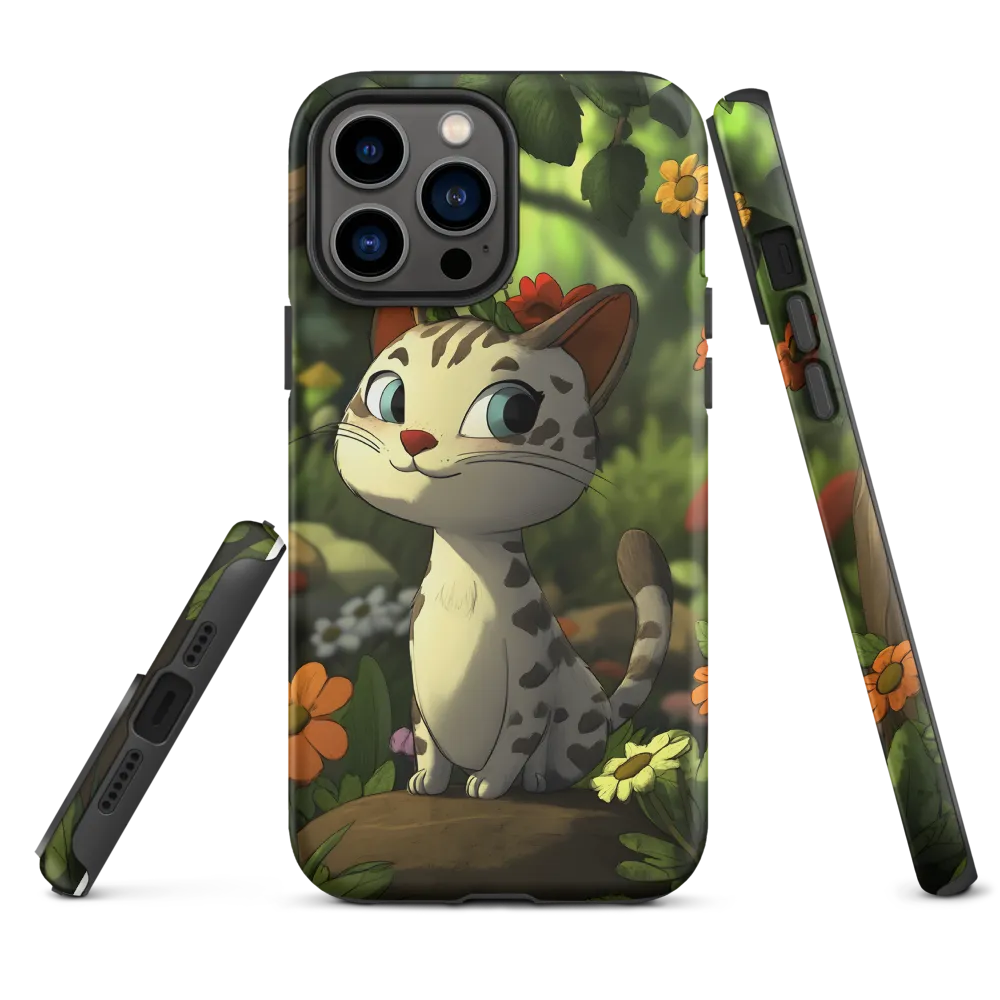 Whimsical Forest Cat