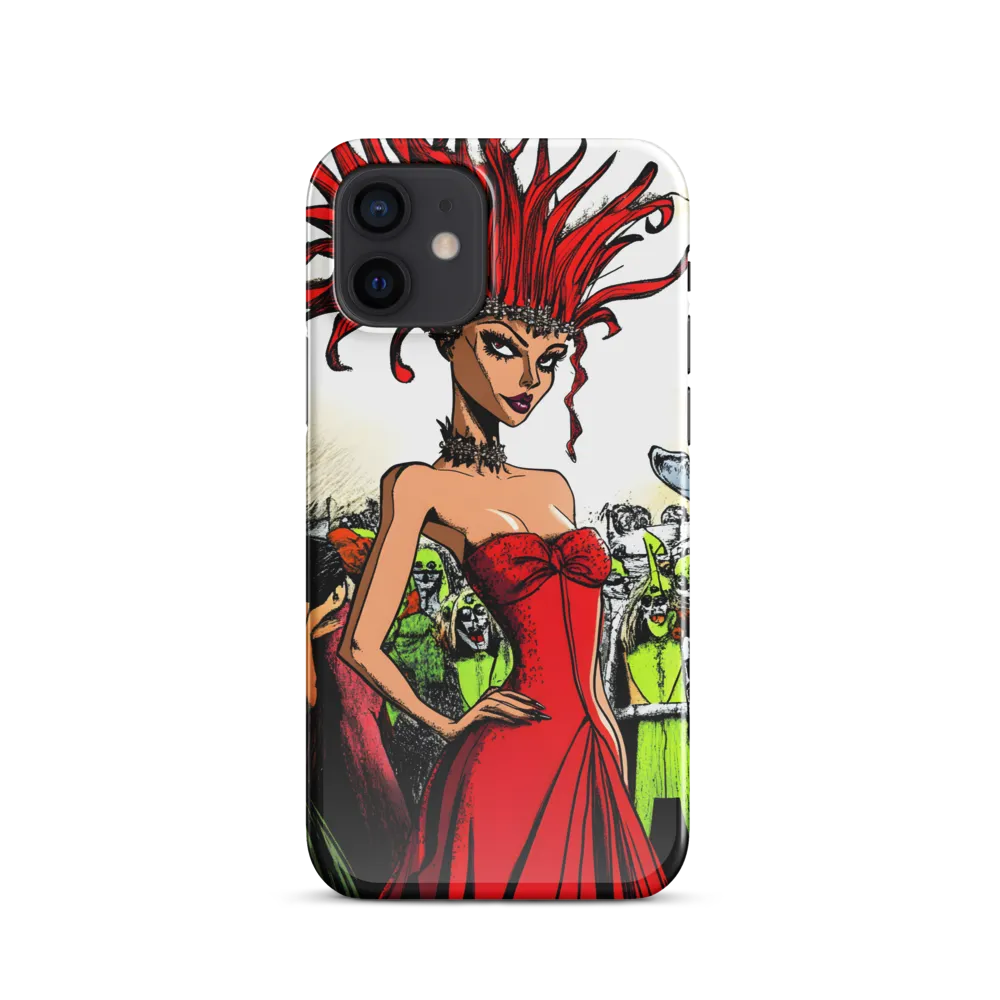 Fiery Elegance: A Fashion Statement