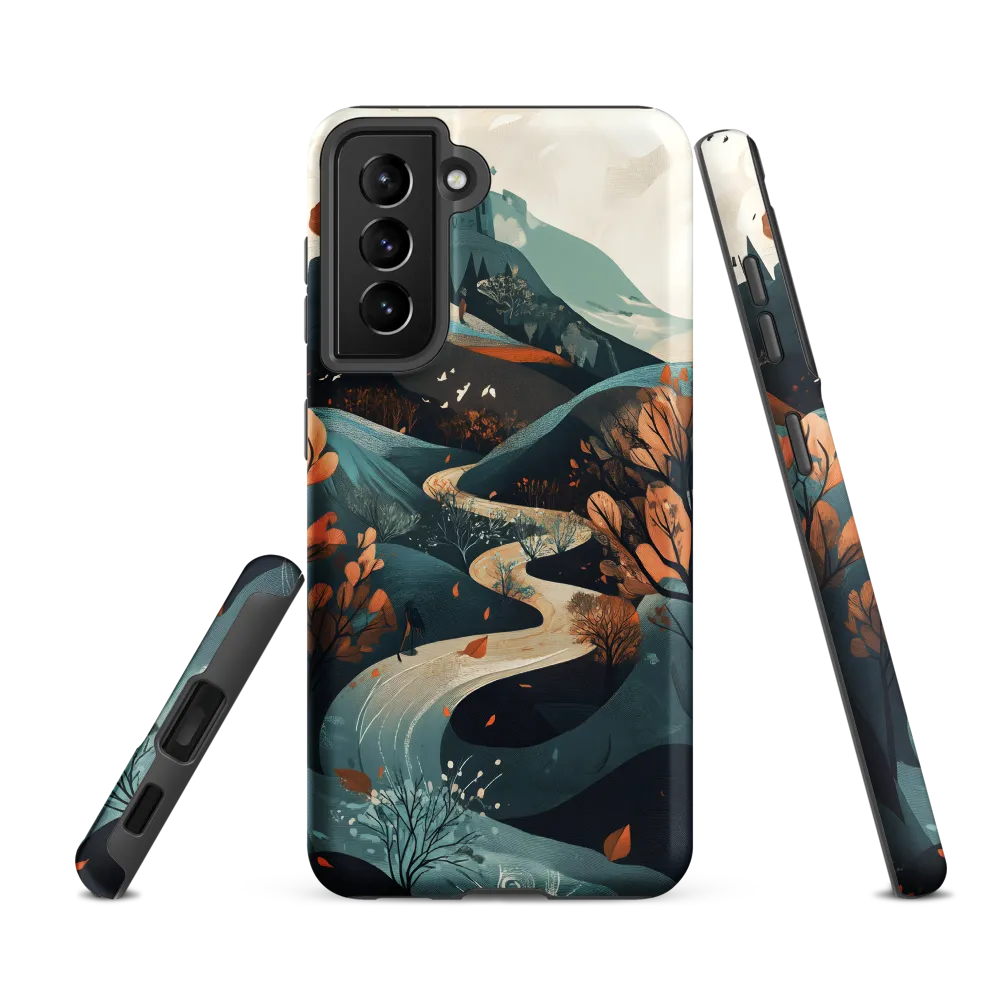 Whispers of Autumn: A Serene Journey | Phone Case |  S21 FE | Tough Case | Matte