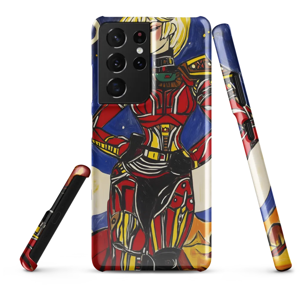 The Defiant Warrior | Phone Case |  S21 Ultra | Snap Case | Glossy