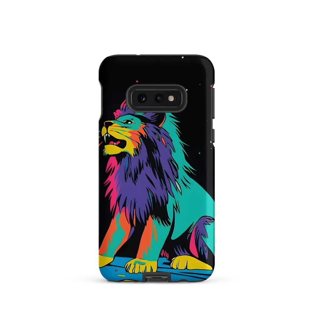 Roaring Colors: The Neon Lion