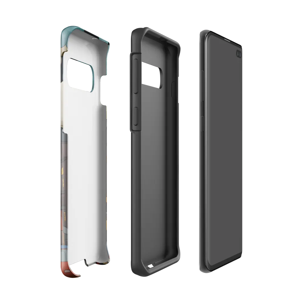 Urban Symphony: A City Awakens at Dusk | Phone Case |  S10 | Tough Case | Glossy