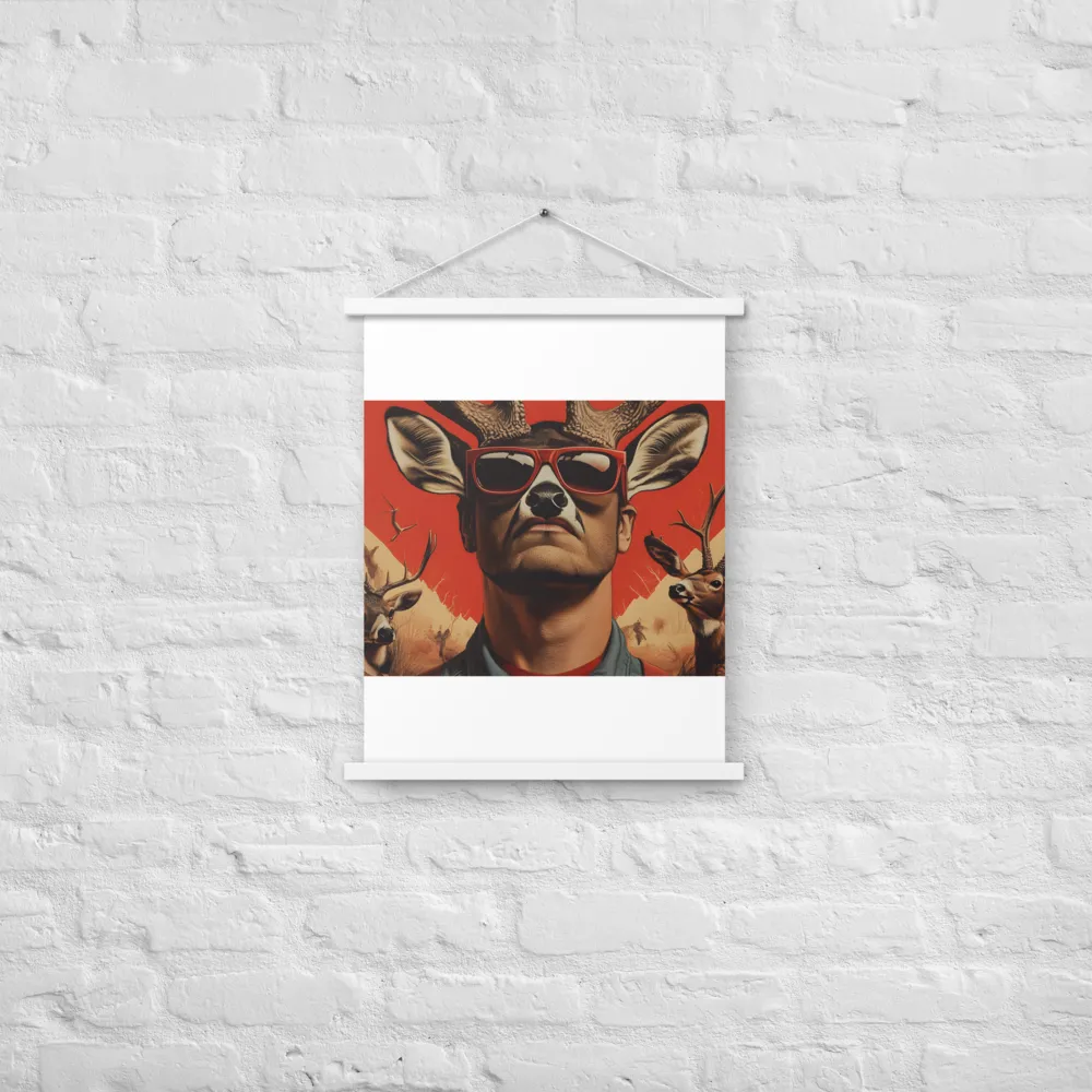 The Hunter's Spirit | Poster With White Wood Hanger | 18″×24″