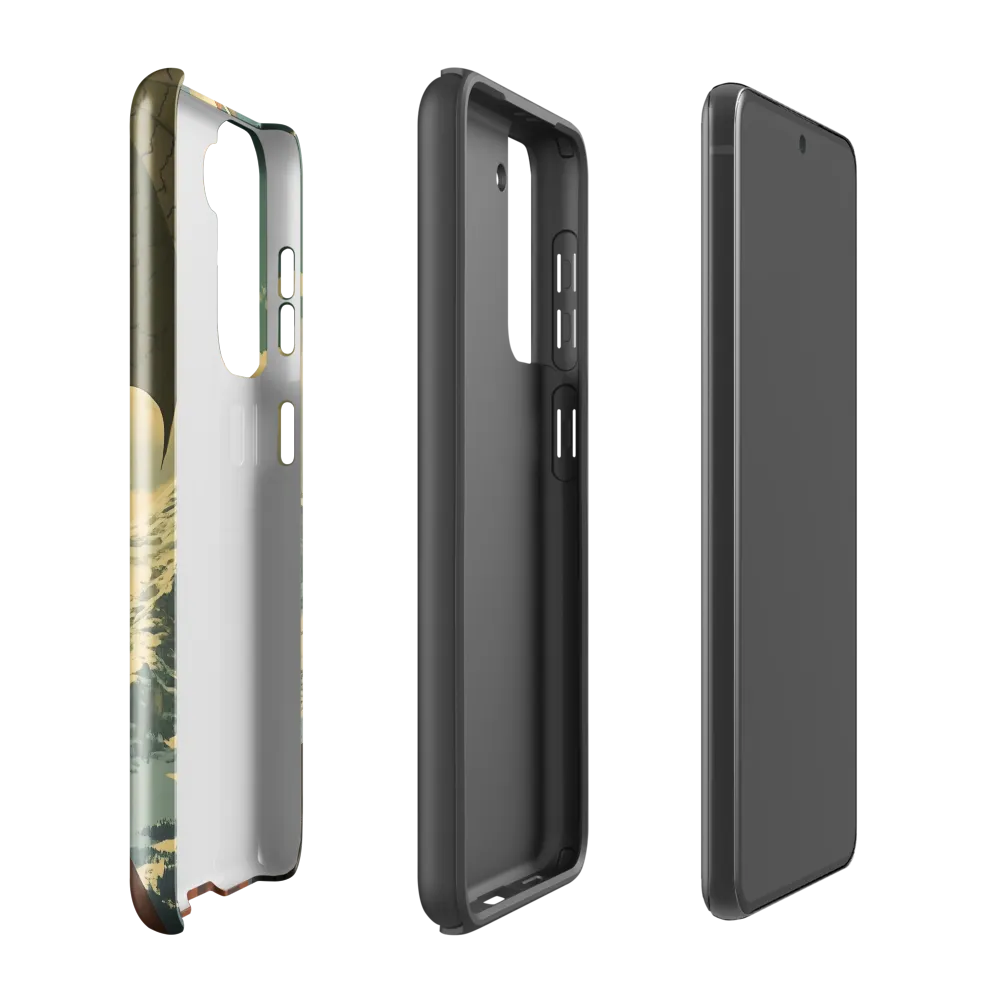 Mystic Harmony: The Dragon Keeper | Phone Case |  S21 FE | Tough Case | Glossy