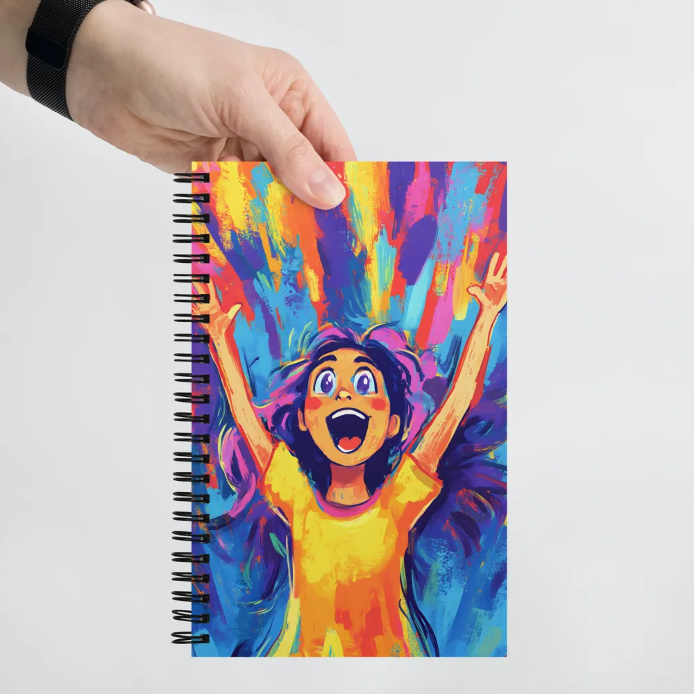 Burst of Joy | Spiral Notebook