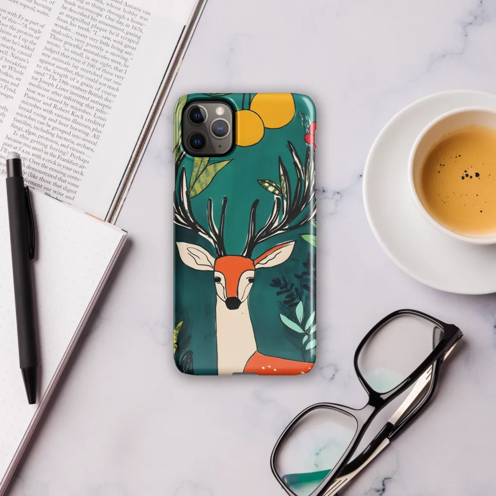 Nature's Embrace: The Majestic Deer | Phone Case |  11 Pro Max | Snap Case | Glossy