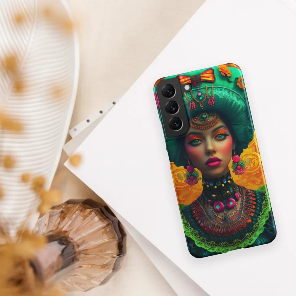 Feminine Elegance in Surreal Splendor