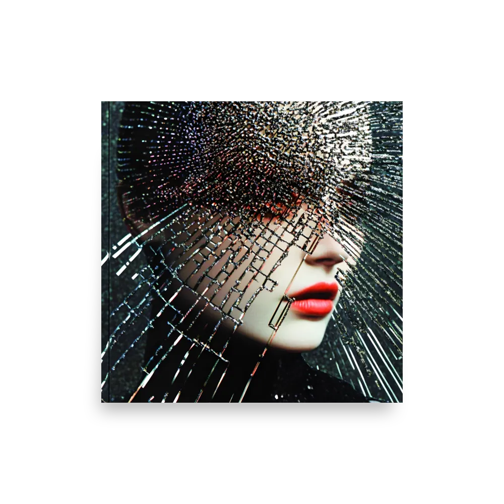 Fractured Identity | Poster | 12″×12″