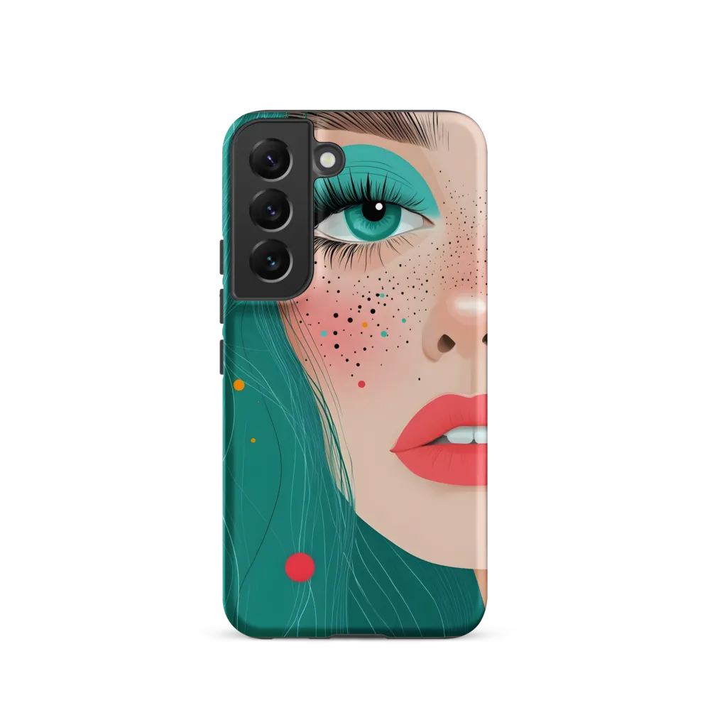 A Playful Portrait: Turquoise Temptation