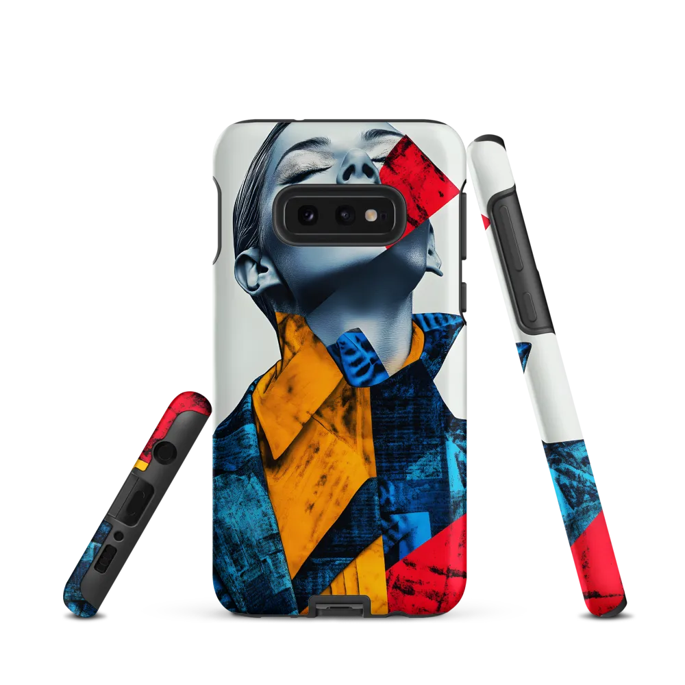 Fragmented Confidence: A Surreal Fashion Portrait