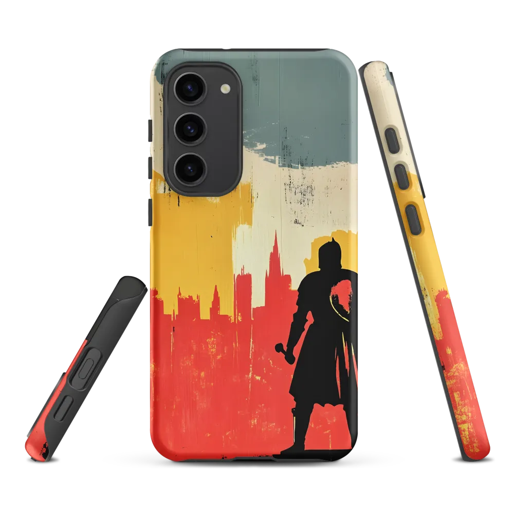 Hero in the Urban Dawn | Phone Case |  S23 Plus | Tough Case | Matte