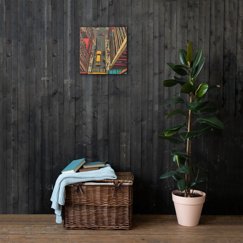 Urban Symphony | Thin Canvas | 16″×16″