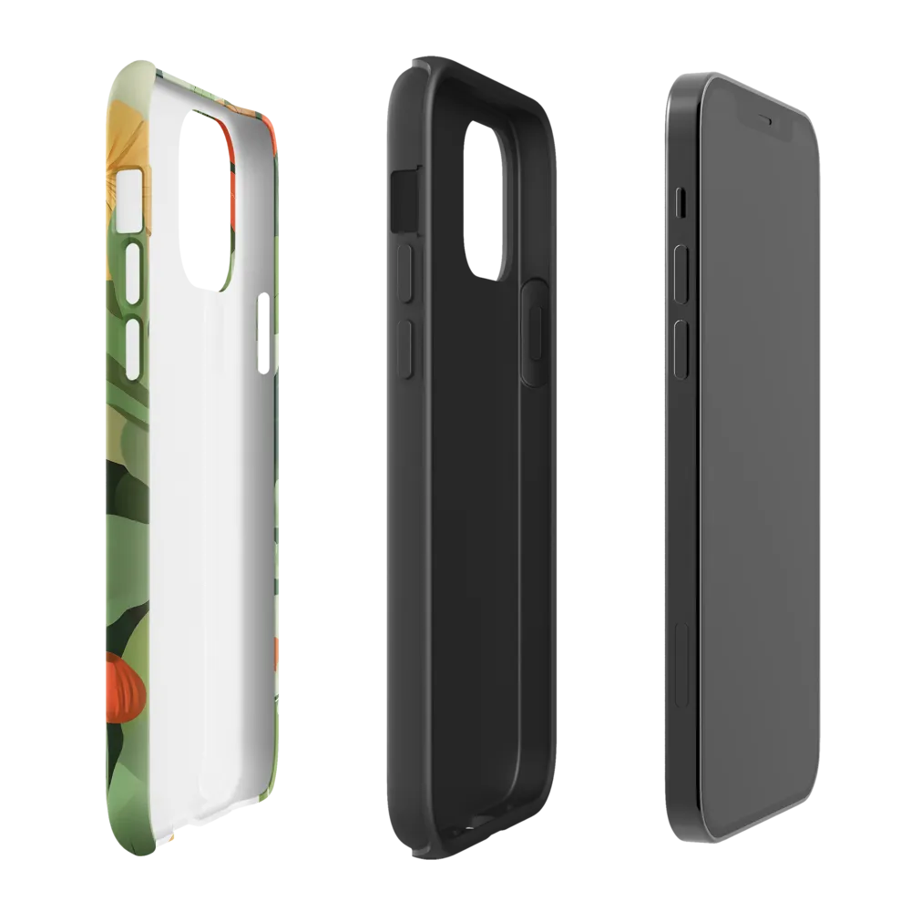 Nature's Serenity: A Modern Portrait | Phone Case |  12 | Tough Case | Matte