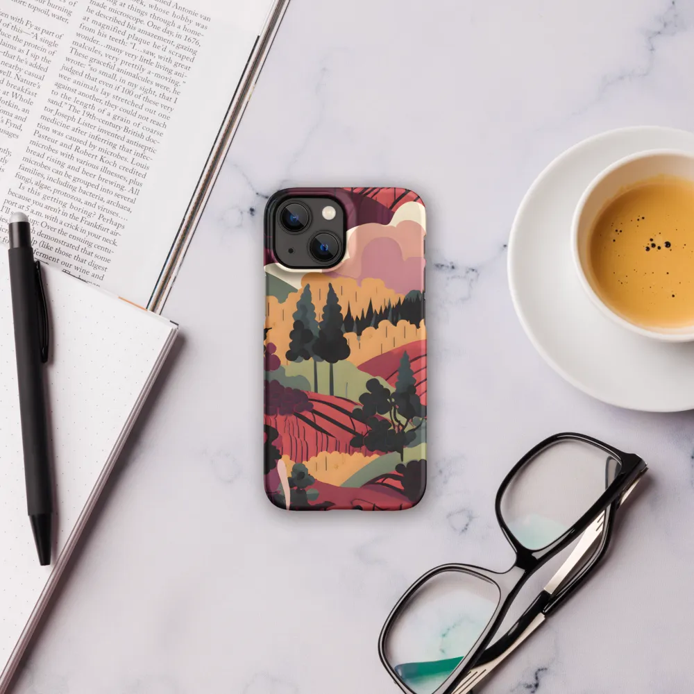 Harmony of Grapes and Life | Phone Case |  13 Mini | Snap Case | Matte