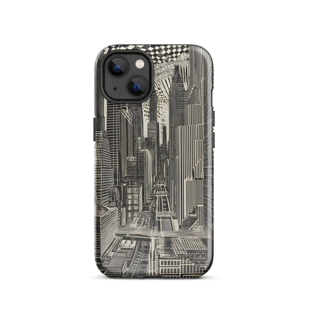 Urban Dreams: A Surreal Cityscape | Phone Case |  13 | Tough Case | Glossy