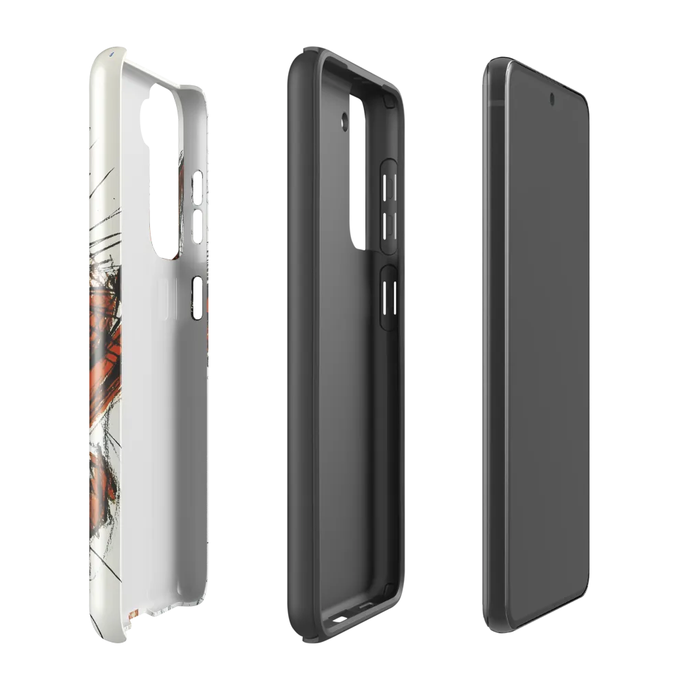 Joyful Cat Creation | Phone Case |  S21 FE | Tough Case | Glossy