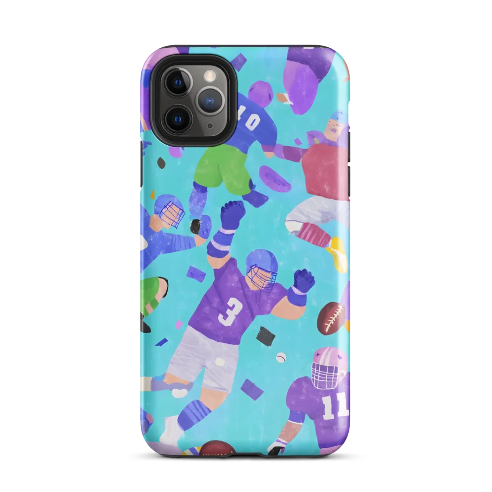 Dynamic Playmakers in Motion | Phone Case |  11 Pro Max | Tough Case | Glossy