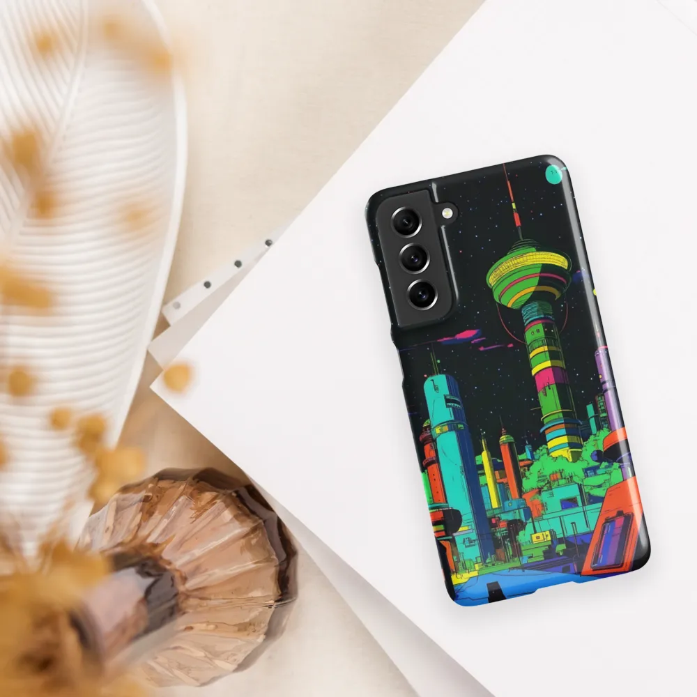 Neon Dreams: A Futuristic Cityscape