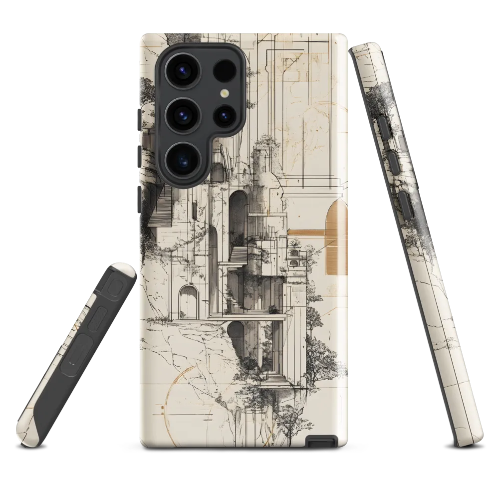 Ethereal Architectures | Phone Case |  S23 Ultra | Tough Case | Glossy