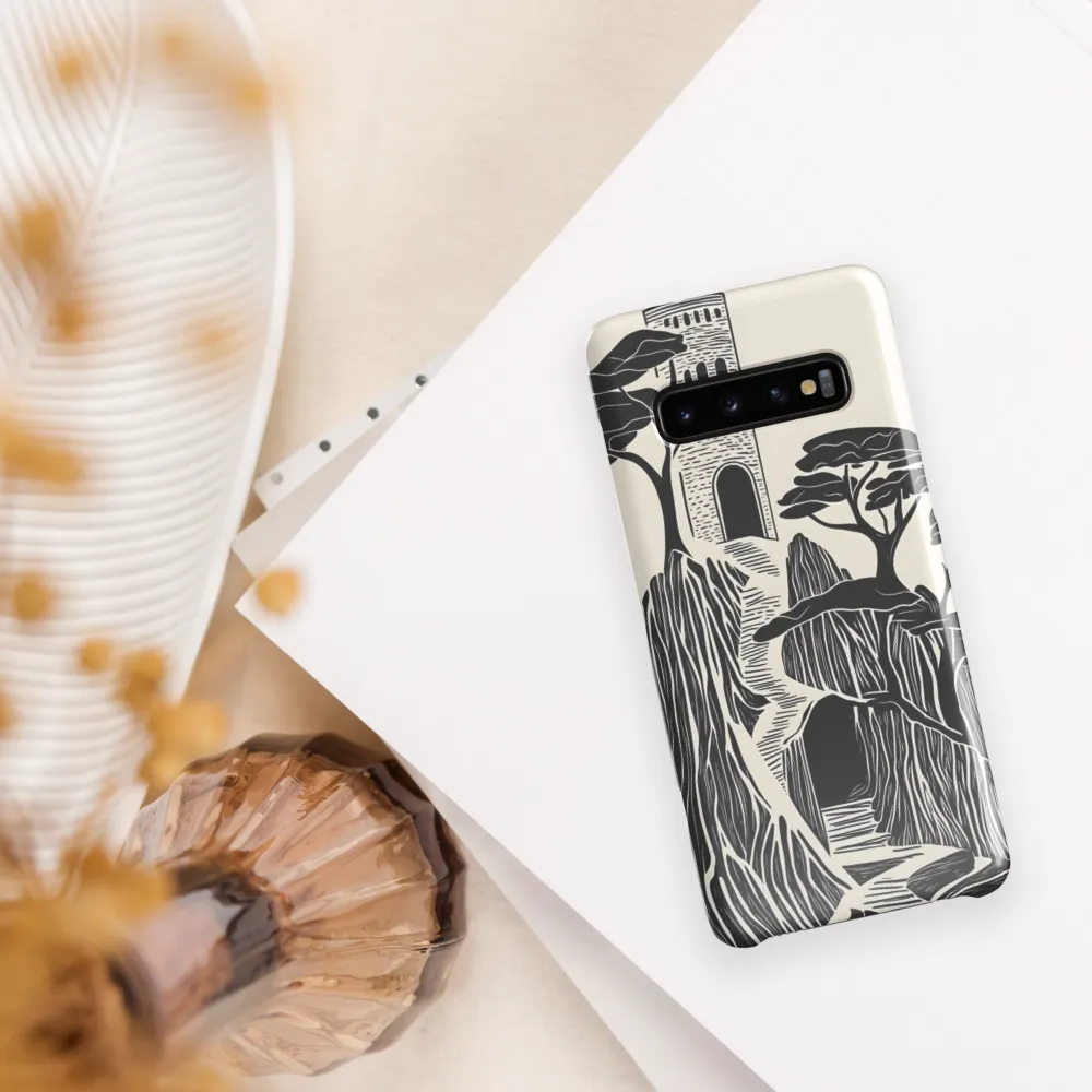 Echoes of a Mystical Tower | Phone Case |  S10 | Snap Case | Glossy