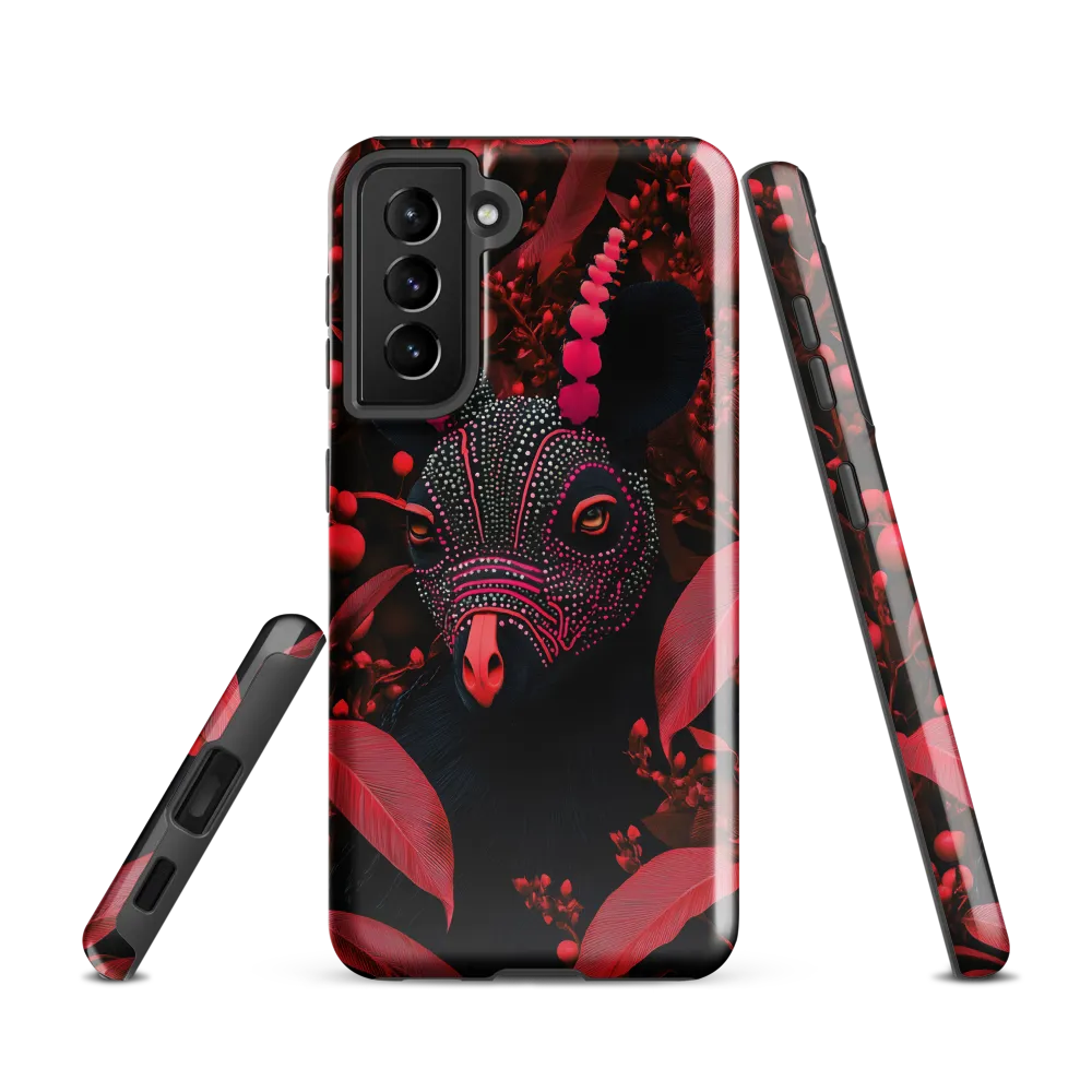 Mystique in Red | Phone Case |  S21 | Tough Case | Glossy