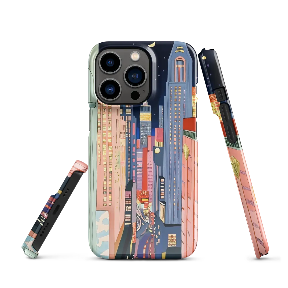 Urban Dreamscape: A Pop Art Night | Phone Case |  13 Pro | Snap Case | Glossy
