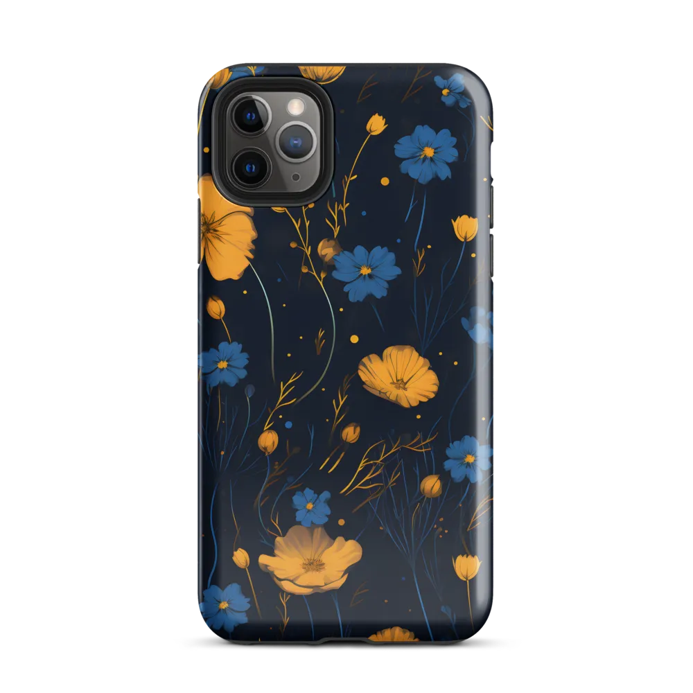 Nocturnal Blossoms | Phone Case |  11 Pro Max | Tough Case | Glossy