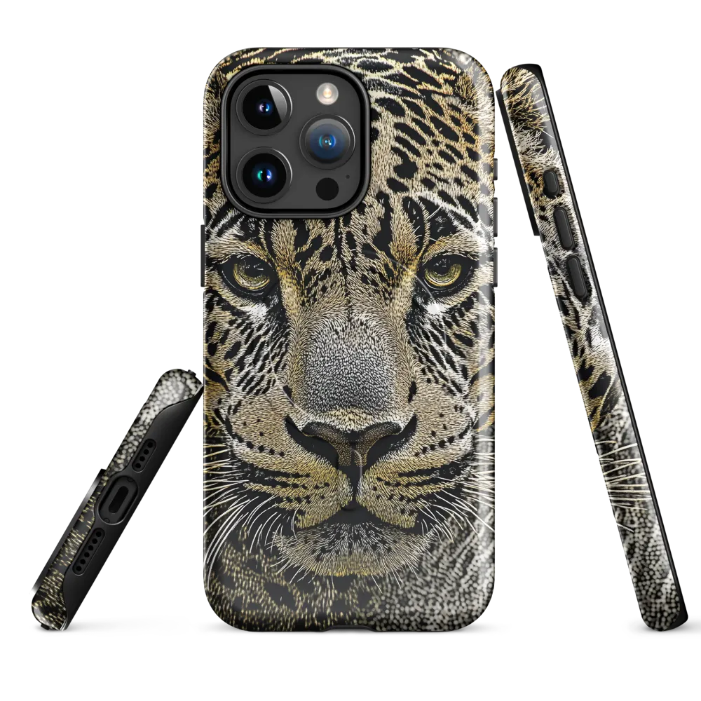 The Majestic Gaze: Portrait of a Leopard