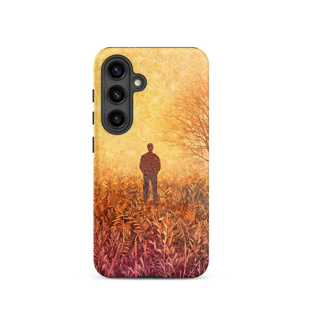 Contemplation in a Surreal Landscape